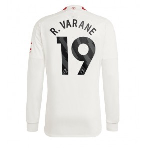 Manchester United Raphael Varane #19 Replica Third Stadium Shirt 2023-24 Long Sleeve